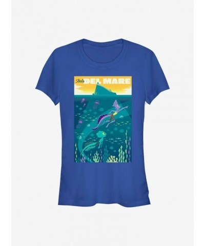 Disney Pixar Luca Isola Del Mare Poster Girls T-Shirt $6.97 T-Shirts