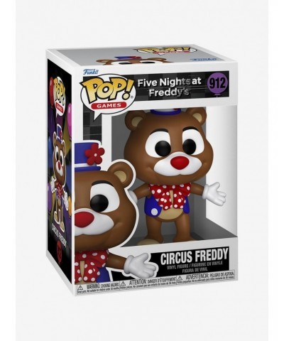 Funko Five Nights At Freddy's Pop! Games Circus Freddy Vinyl Figure $5.29 Figures