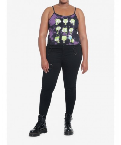 Invader Zim GIR Grid Tie-Dye Girls Cami Plus Size $10.04 Cami