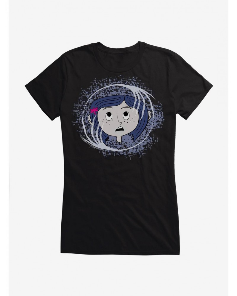 Coraline Ghost Hands Girls T-Shirt $11.21 T-Shirts