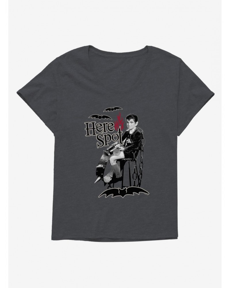 The Munsters Eddie Spot Leash Girls T-Shirt Plus Size $8.09 T-Shirts