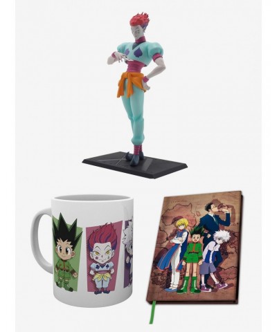 Hunter x Hunter SFC Hisoka Figure, Notebook & Mug Set $22.46 Mug Set