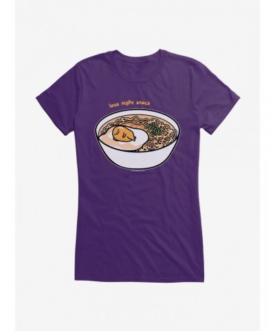 Gudetama Late Night Snack Girls T-Shirt $8.76 T-Shirts