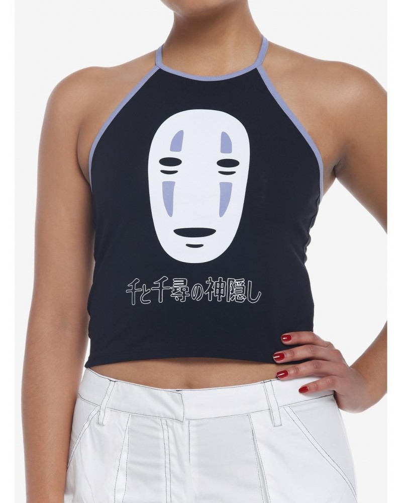 Her Universe Studio Ghibli Spirited Away No-Face Girls Crop Halter Top $6.57 Tops