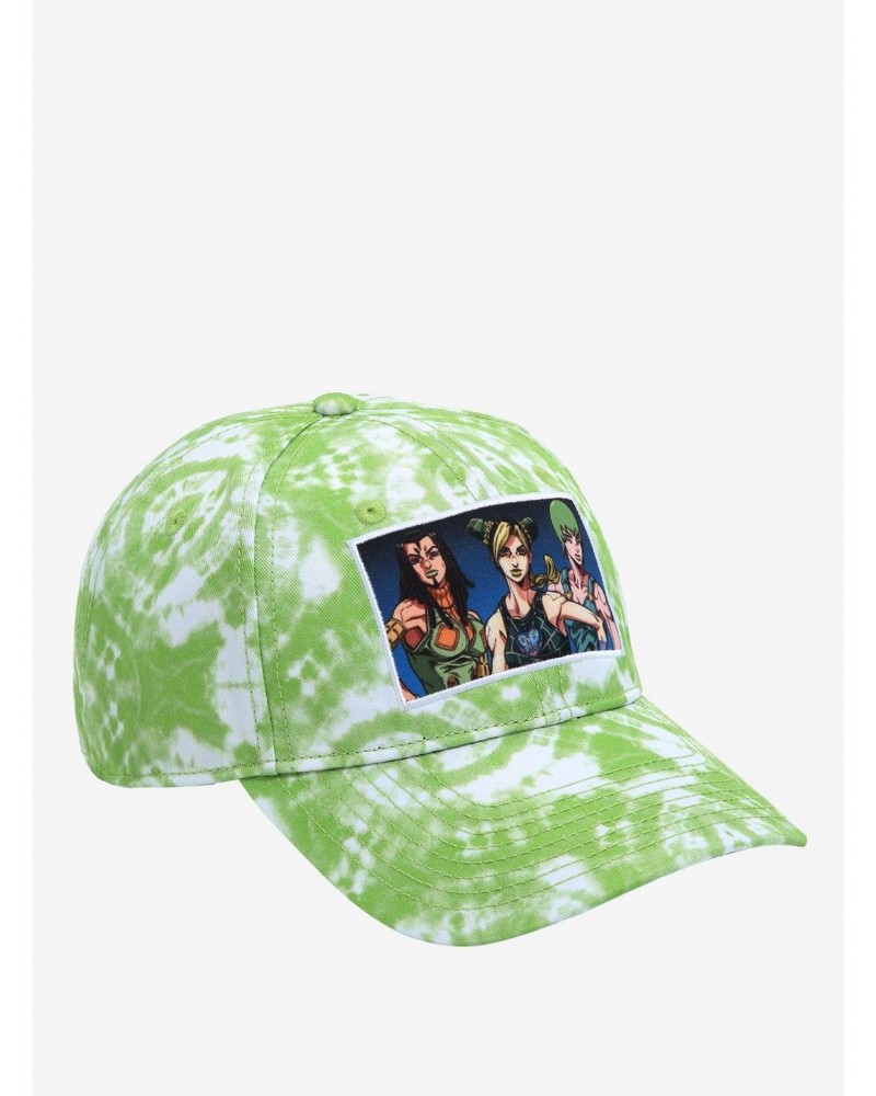 JoJo's Bizarre Adventure: Stone Ocean Trio Tie-Dye Snapback Hat $4.07 Hats