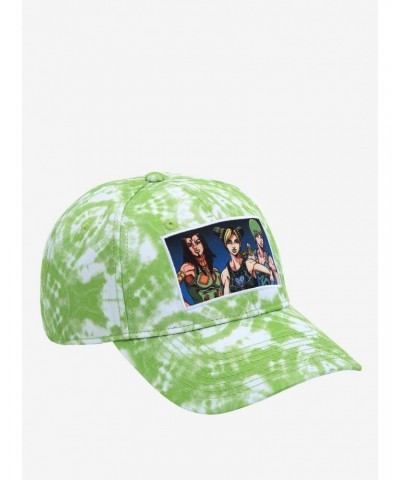 JoJo's Bizarre Adventure: Stone Ocean Trio Tie-Dye Snapback Hat $4.07 Hats