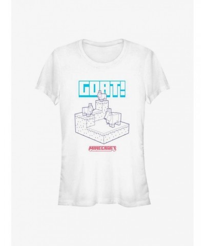 Minecraft Goats Girls T-Shirt $8.17 T-Shirts