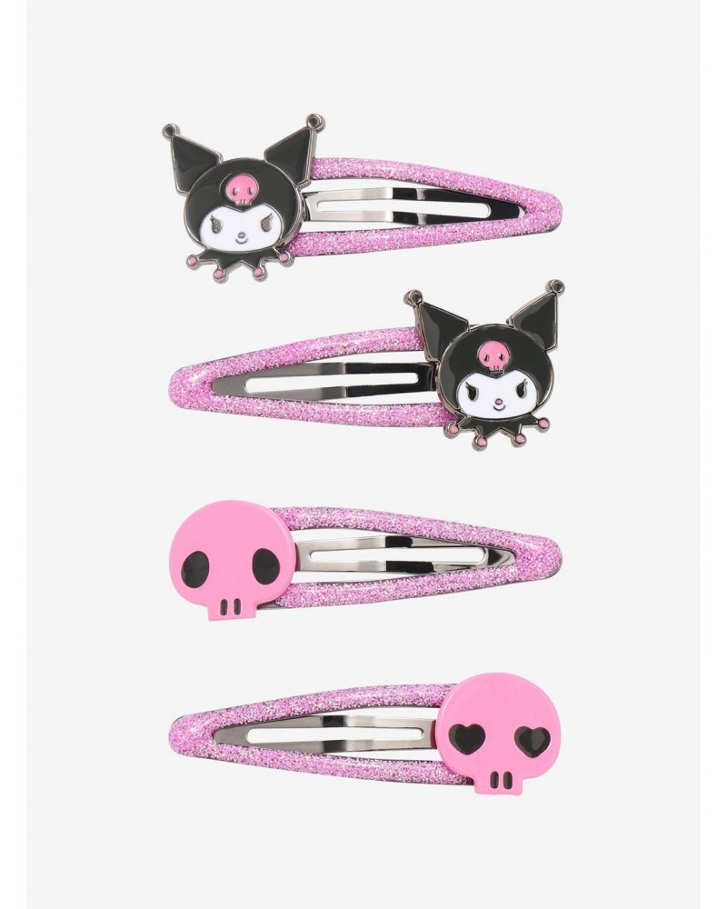 Kuromi Sparkly Hair Clip Set $5.42 Clip Set