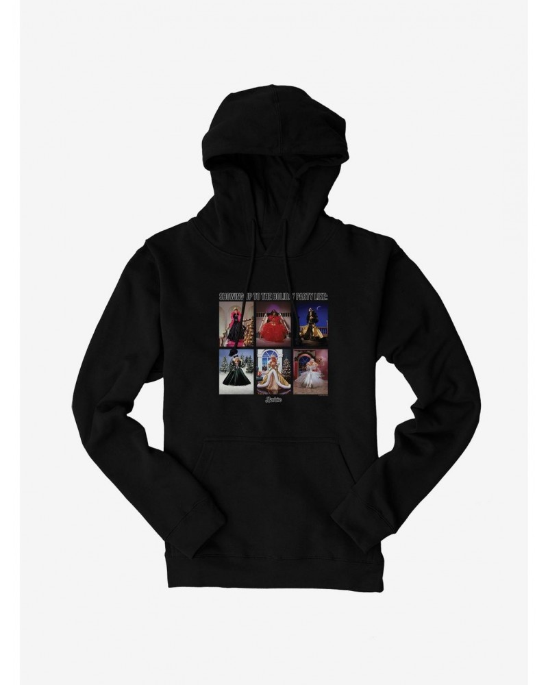 Barbie Holiday Holiday Party Like Hoodie $17.24 Hoodies