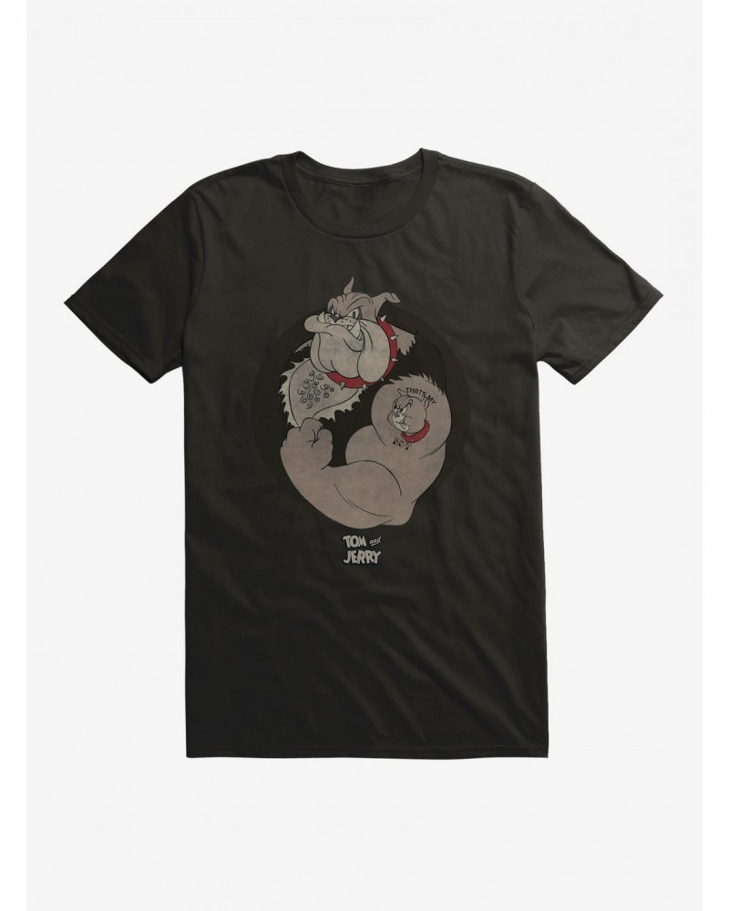 Tom And Jerry Retro Spike And Tyke T-Shirt $8.60 T-Shirts