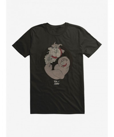 Tom And Jerry Retro Spike And Tyke T-Shirt $8.60 T-Shirts