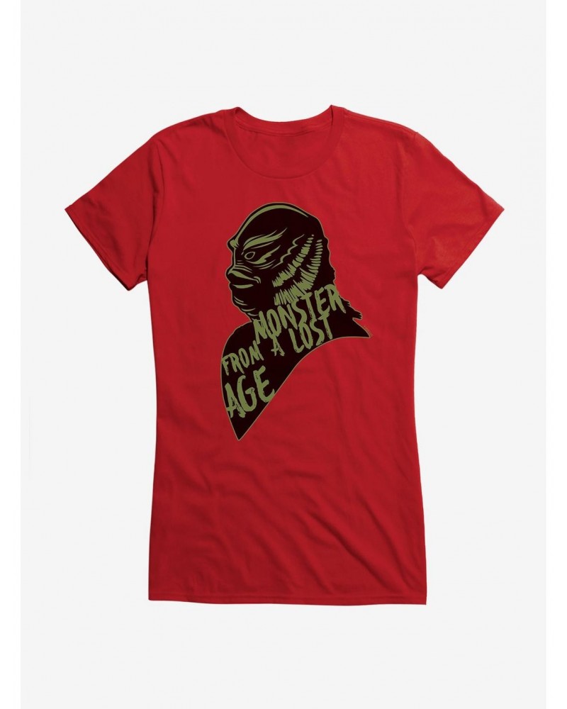 Universal Monsters Creature From The Black Lagoon Monster From a Lost Age Girls T-Shirt $8.47 T-Shirts