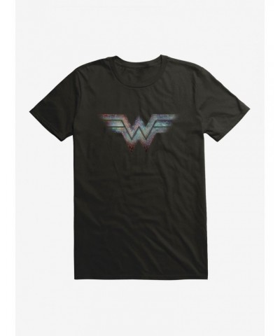 DC Comics Wonder Woman 1984 Multicolored Logo T-Shirt $6.88 T-Shirts