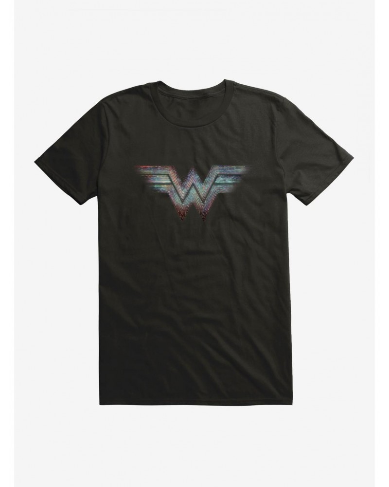 DC Comics Wonder Woman 1984 Multicolored Logo T-Shirt $6.88 T-Shirts