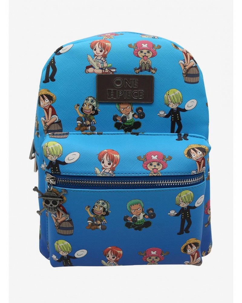 One Piece Chibi Characters Mini Backpack $16.77 Backpacks