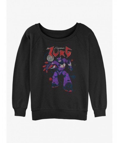 Disney Pixar Lightyear Metal Zurg Girls Slouchy Sweatshirt $12.92 Sweatshirts