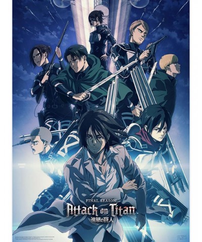 Attack On Titan Featured Characters Boxed Poster Set $7.18 Poster Set