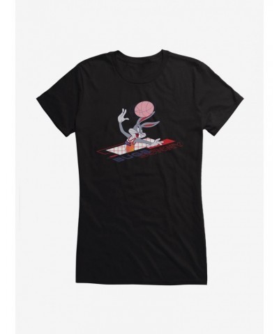 Space Jam: A New Legacy Bugs Bunny Leaving The Grid Girls T-Shirt $7.37 T-Shirts