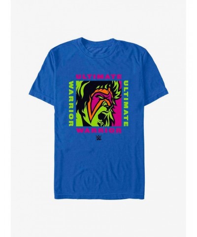 WWE Ultimate Warrior Neon Face T-Shirt $6.88 T-Shirts