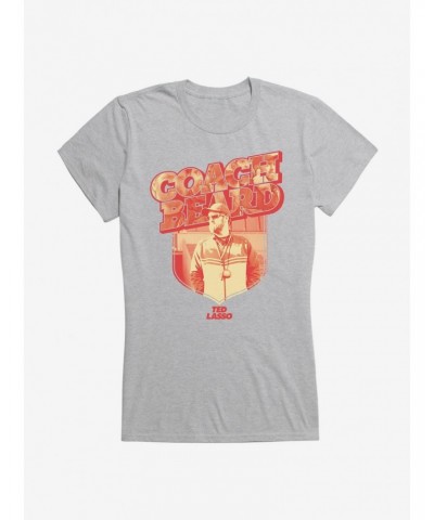 Ted Lasso Coach Beard Girls T-Shirt $7.17 T-Shirts