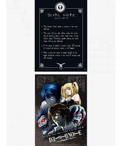 Death Note Poster Set $7.16 Poster Set