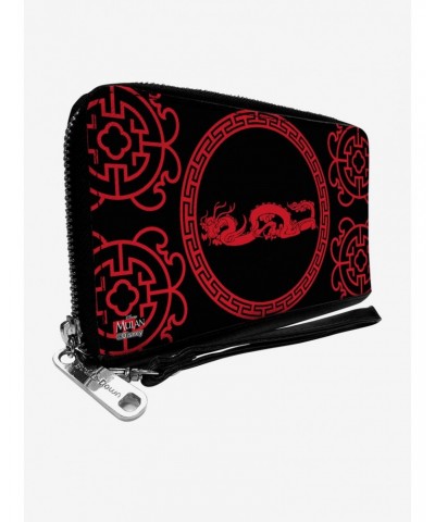 Disney Mulan Dragon Icon Zip Around Wallet $12.56 Wallets