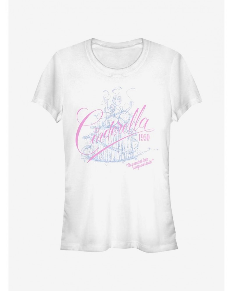 Disney Cinderella Fifties Love Story Girls T-Shirt $9.71 T-Shirts