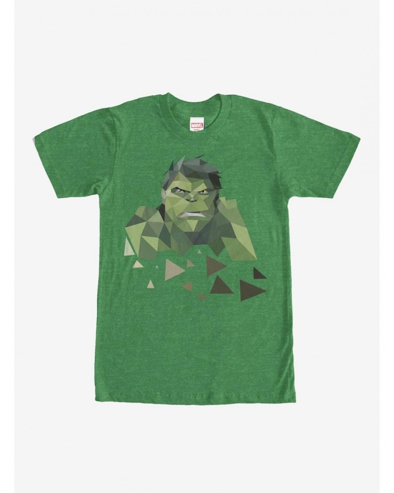 Marvel Geometric Hulk T-Shirt $5.74 T-Shirts