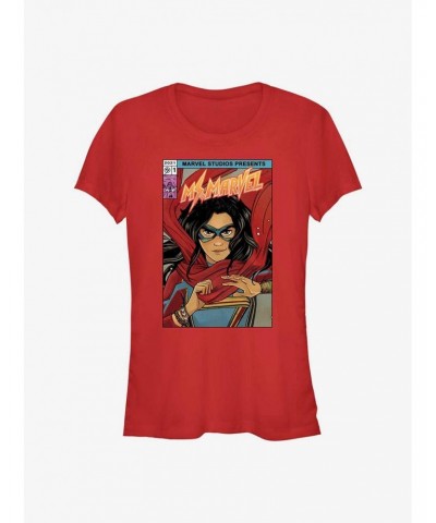 Marvel Ms. Marvel Comic Cover Girls T-Shirt $5.98 T-Shirts