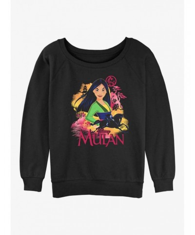 Disney Mulan Whimsical Girls Sweatshirt $13.58 Sweatshirts