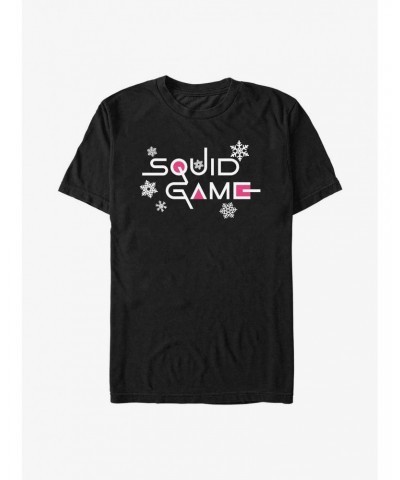 Squid Game Snowflake Logo T-Shirt $5.75 T-Shirts