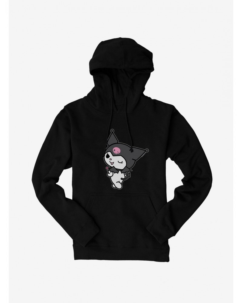 Kuromi Turning Wink Hoodie $14.37 Hoodies