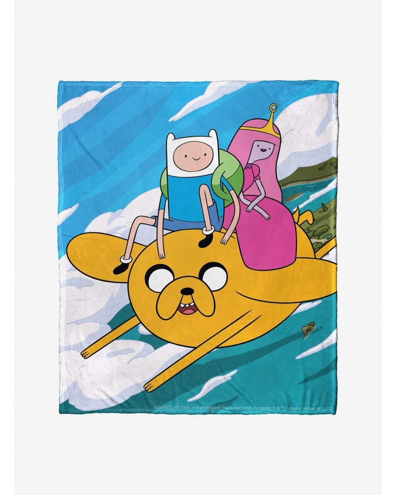 Adventure Time Magic Ride Throw Blanket $23.96 Blankets