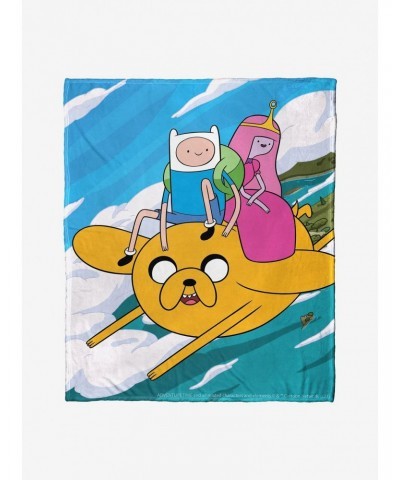 Adventure Time Magic Ride Throw Blanket $23.96 Blankets