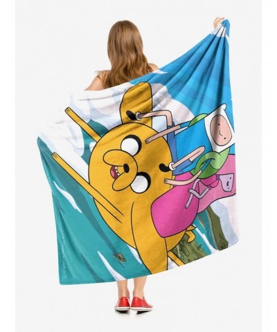 Adventure Time Magic Ride Throw Blanket $23.96 Blankets