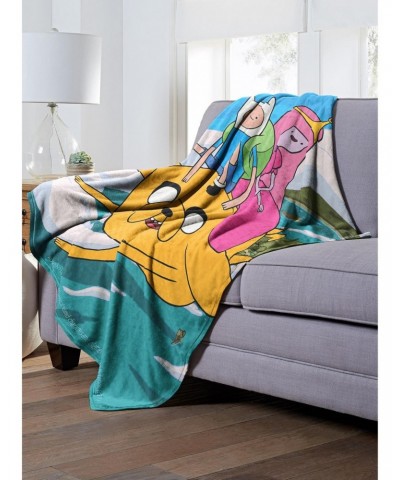 Adventure Time Magic Ride Throw Blanket $23.96 Blankets