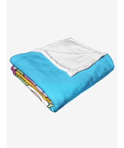 Adventure Time Magic Ride Throw Blanket $23.96 Blankets