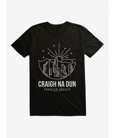 Outlander Craigh Na Dun Society Emblem T-Shirt $6.02 T-Shirts