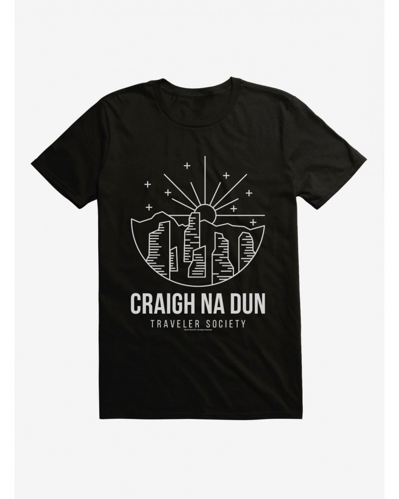 Outlander Craigh Na Dun Society Emblem T-Shirt $6.02 T-Shirts