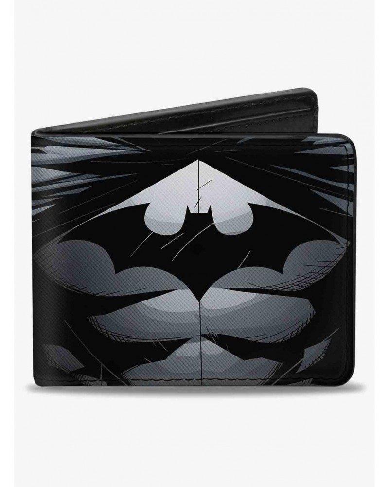 DC Comics The New 52 Batman Chest Logo Bifold Wallet $8.99 Wallets