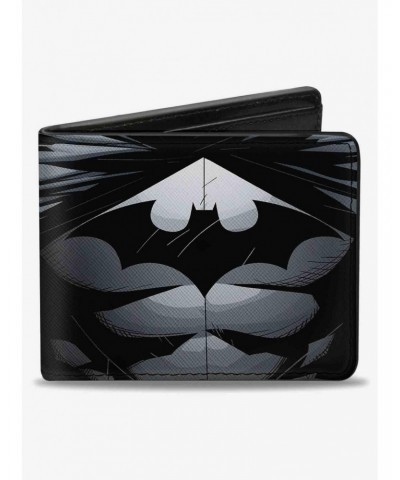 DC Comics The New 52 Batman Chest Logo Bifold Wallet $8.99 Wallets