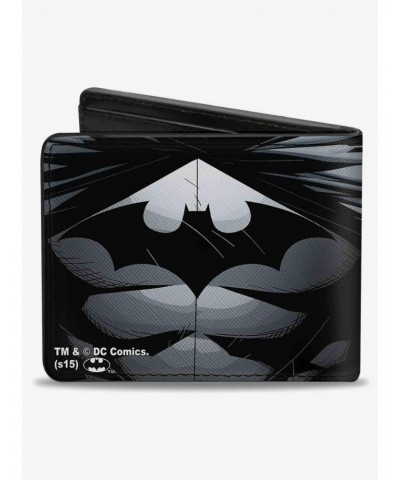 DC Comics The New 52 Batman Chest Logo Bifold Wallet $8.99 Wallets