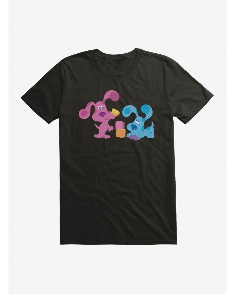 Blue's Clues Magenta And Blue Playtime T-Shirt $8.13 T-Shirts