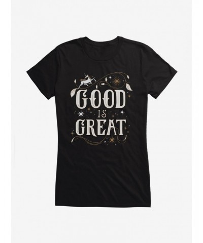 The School For Good And Evil Good Is Great Girls T-Shirt $6.18 T-Shirts