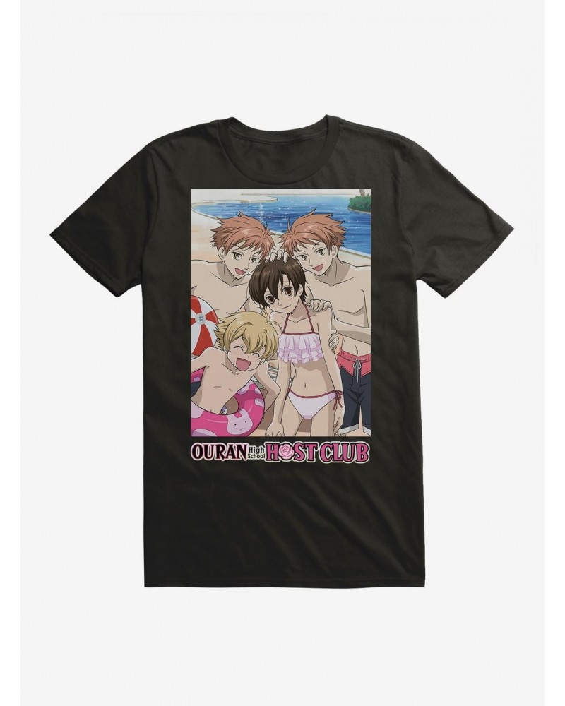 Ouran High School Host Club Beach Day T-Shirt $8.20 T-Shirts