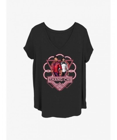 Marvel Shang-Chi and the Legend of the Ten Rings Shang-Chi And Xialing Girls T-Shirt Plus Size $10.87 T-Shirts