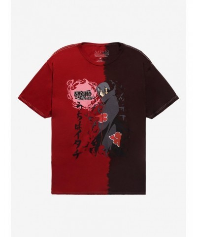 Naruto Shippuden Itachi Split Wash T-Shirt $11.33 T-Shirts