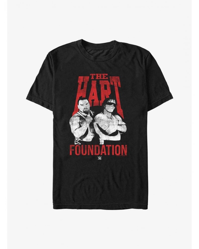 WWE The Hart Foundation T-Shirt $6.31 T-Shirts