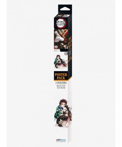 Demon Slayer: Kimetsu No Yaiba Boxed Poster Set $8.69 Poster Set