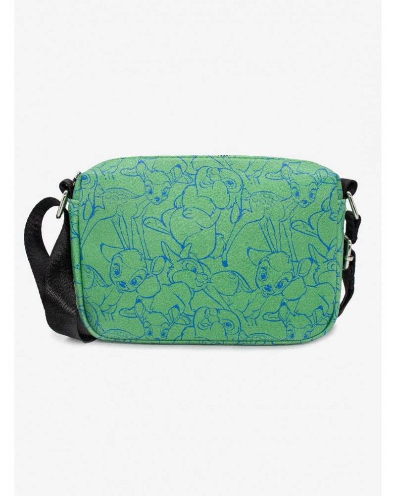 Disney Bambi And Thumper Outline Poses Stacked Cross Body Bag $7.60 Bags